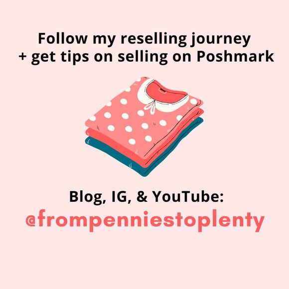 Follow my blog + closet! - Picture 1 of 5